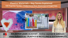 Ladda upp bild till gallerivisning, Online Course: Industry Glossary – 100 Key Terms in Polymer Raw Materials and Properties – PLAS-INT-2005
